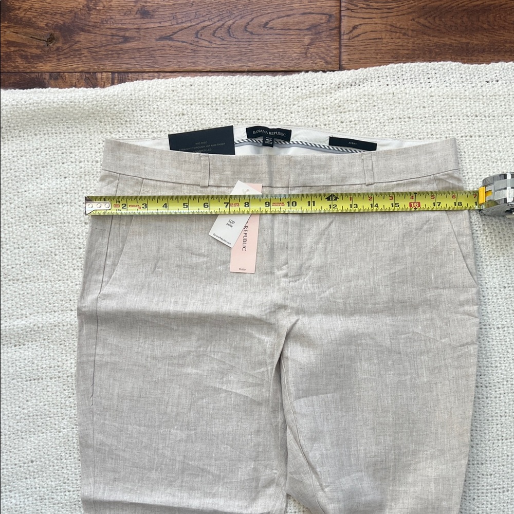 NWT Banana Republic Avery Beige Pants - Picture 6 of 7